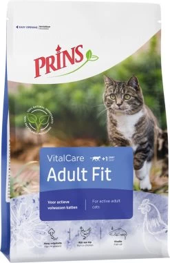 6x Prins VitalCare Adult Fit Kattenvoer 400 Gr